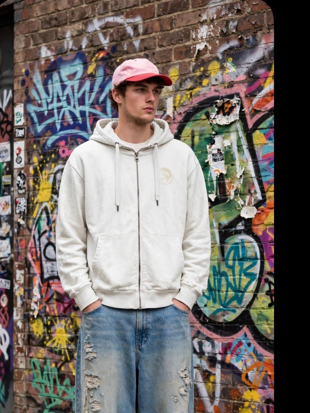 Diesel soft cotton zip up